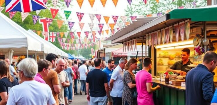 Британские фестивали уличной еды: лучшие локации и даты