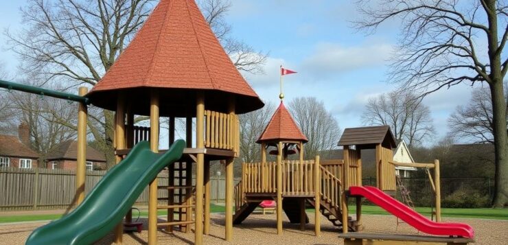 Британские детские площадки: безопасность и развлечения, которые работают на радость детей