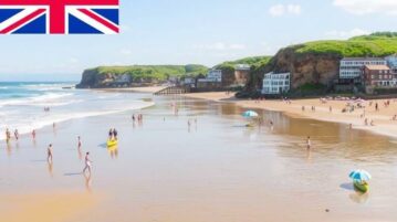 Британские пляжи для семейного отдыха: безопасность и развлечения