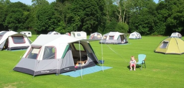 Как организовать семейный кемпинг в Англии: места и правила