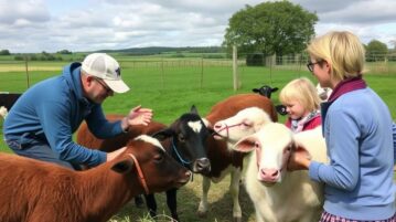 Британские фермы для семей: сбор урожая, общение с животными и простая радость жизни на ферме