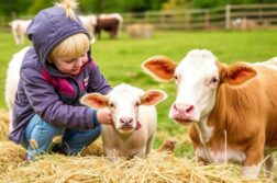 Британские фермы для семейного посещения: животные и активности