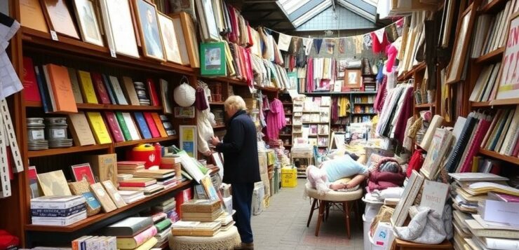 Британские благотворительные магазины: что там можно найти