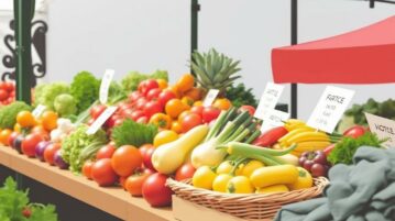 Британские фермерские рынки: сезонные продукты и цены