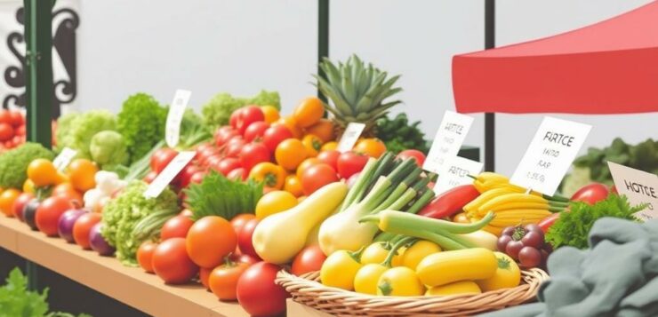 Британские фермерские рынки: сезонные продукты и цены