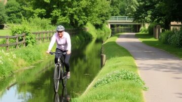 Британские веломаршруты вдоль каналов: живописные прогулки