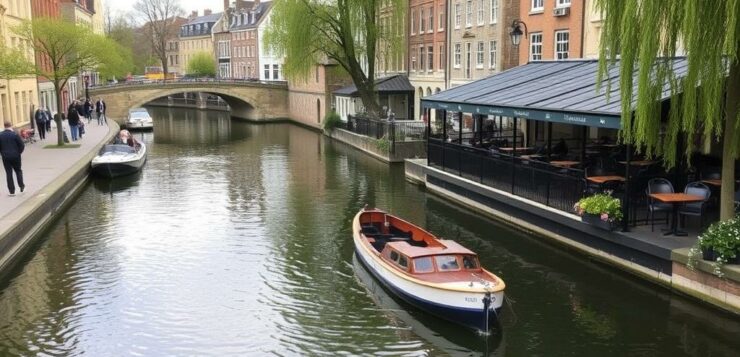 Жизнь в Кембридже: университеты, каналы, кафе